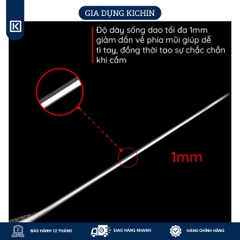 Dao bếp Nhật cao cấp Global G2 Chef - Dao thái thịt cá (200mm)