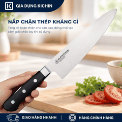 Dao bếp thương hiệu cao cấp KATANA Essential Chef - Dao thái thịt cá KATA202 (200mm)