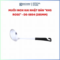Muôi inox KAI Nhật Bản "KHS ROSE" - DE-5854 (285mm)