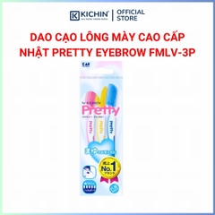 Dao cạo lông mày cao cấp Nhật Pretty Eyebrow FMLV-3P