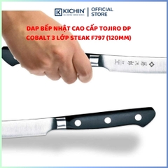 Dao bếp Nhật cao cấp Tojiro DP DP Cobalt 3 lớp Steak F797 (120mm)