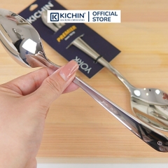 Combo 3 thìa súp cao cấp thép 18/10 dòng York thương hiệu Kichin