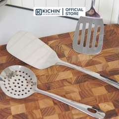 Muôi vớt thức ăn inox cao cấp 304 Kai Nhật Bản siêu bền