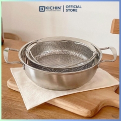 Rổ Hấp Nướng Đa Năng WAGENSTEIGER Thép Không Gỉ 22cm