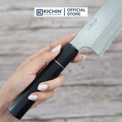 [LIMITED]Dao Đa Năng Gyuto Nigara 210mm Thép VG XEOS Cán Gỗ Mun