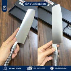 Dao bếp Nhật cao cấp Global G5 Nakiri - Dao thái rau củ(180mm)