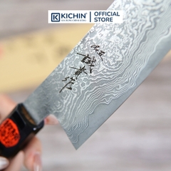Dao Đa Năng Tanaka Shigeki Harukaze Santoku 165mm