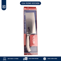 Dao phay chặt thịt Nhật cao cấp KAI Seki ManJu cán kim loại - 041BE0405 (160mm)