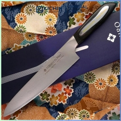 Dao bếp Nhật cao cấp Tojiro Flash Chef thép Damascus 63 lớp VG10 - Dao thái thịt cá 210mm FF-CH210