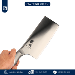 Dao phay chặt thịt Nhật cao cấp KAI Seki ManJu cán kim loại - 041BE0405 (160mm)