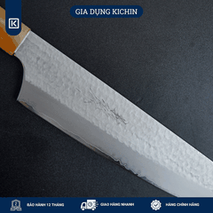 Dao Bếp Đa Năng Yamawaki Yoshihiro Thép VG5 Kiritsuke 195mm