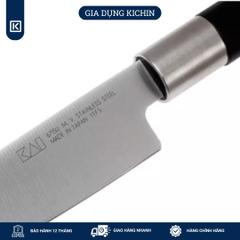 Dao thái đa dụng Nhật Bản cao cấp KAI Wasabi Black Utility - 6715U (150mm)