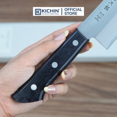 Dao bếp Nhật cao cấp TOJIRO BASIC Santoku thép VG10 - Dao thái đa năng 170mm F-316