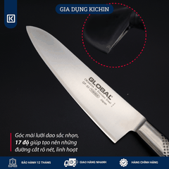 Dao bếp Nhật cao cấp Global GF33 Chef - Dao thái thịt cá (210mm)