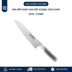 Dao bếp Nhật cao cấp Global GF33 Chef - Dao thái thịt cá (210mm)