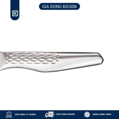 Dao bếp Nhật cao cấp KAI Shoso Santoku Hollow - Dao thái 3 trong 1 chống dính AB5157 (165mm)