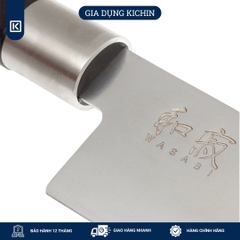 Dao thái đa năng Nhật Bản cao cấp KAI Wasabi Black Santoku - 6716S (165mm)