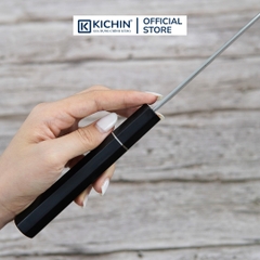 [LIMITED]Dao Đa Năng Gyuto Nigara 210mm Thép VG XEOS Cán Gỗ Mun