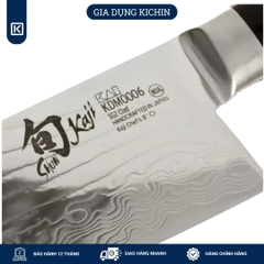 Dao thái thịt cá cao cấp KAI Nhật Bản - Shun Kaji Chef thép SG-2 Damascus 33 lớp KDM0006 (200mm)