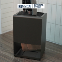 Hộp cắm dao để bàn 5 rãnh thép chống gỉ cao cấp - HC01 (12x15x23cm)