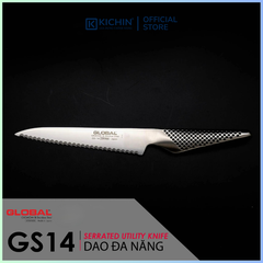 Dao bếp Nhật cao cấp Global GS14 Serated Utility - Dao đa năng (150mm)