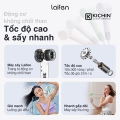 Máy sấy tóc ion âm tốc độ cao Laifen - phiên bản SE