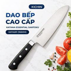 Dao bếp thái đa năng KATANA Essential Santoku - KATA201 (165mm)