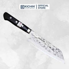Dao Teruyasu Fujiwara Maboroshi Shirogami #1 Santoku 180mm