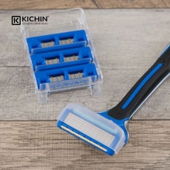 Dao cạo râu cao cấp Nhật axia+4 đầu thay
