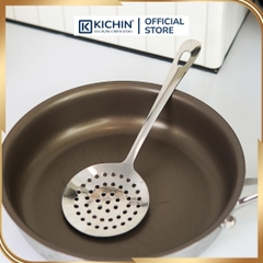 Muôi vớt thức ăn inox cao cấp 304 Kai Nhật Bản siêu bền