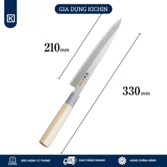 Dao bếp Nhật cao cấp KAI Ginju Sashimi - Dao Sashimi tay trái AK5067 (210mm)