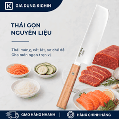 Dao bếp cao cấp thương hiệu KICHIN Origin Nakiri- Dao thái rau củ KCD-103