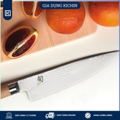 Dao thái thịt cá cao cấp KAI Nhật Bản - Shun Classic White Chef thép VG-Max Damascus 69 lớp DM0706W (200mm)