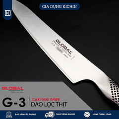Dao bếp Nhật cao cấp Global G3 Carving Knife - Dao thái lát (210mm)