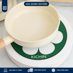 Miếng lót bếp từ Silicon vải sợi thủy tinh cao cấp dày 7mm cảm ứng từ, chịu nhiệt cao, chống trầy xước