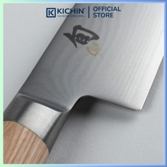 Dao thái đa dụng cao cấp KAI Nhật Bản - Shun Classic White Utility thép VG-Max Damascus 69 lớp DM0701W (150mm)