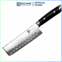 Dao thái rau củ cao cấp KAI Nhật Bản - Shun Kaji Nakiri thép SG-2 Damascus 33 lớp KDM0030 (165mm)