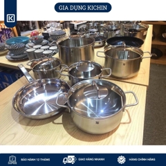 Bộ Nồi Cao Cấp WMF Brilliant 5 Nồi Và 1 Chảo