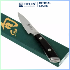 Dao gọt hoa quả cao cấp KAI Nhật Bản - Shun Kaji Paring thép SG-2 Damascus 33 lớp KDM0001 (89mm)