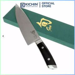 Dao thái đa năng chống dính cao cấp KAI Nhật Bản - Shun Kaji H.G Santoku thép SG-2 Damascus 33 lớp KDM0004 (180mm)