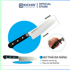 Dao bếp cao cấp KATANA Basic Santoku - Dao thái đa năng KATA401 (165mm)