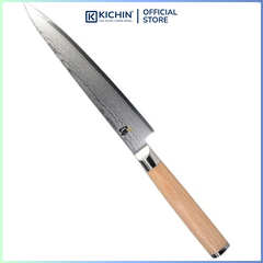 Dao thái đa dụng cao cấp KAI Nhật Bản - Shun Classic White Utility thép VG-Max Damascus 69 lớp DM0701W (150mm)