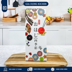 Đũa Cao Cấp Inox Hoa Anh Đào trắng Shikisai Nhật Bản