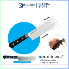 Dao bếp cao cấp KATANA Basic Nakiri - Dao thái rau củ KATA403 (165mm)