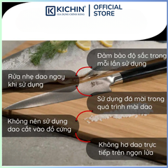 Dao bếp Nhật cao cấp Shun Classic Flexible Fillet - Dao phi lê thép Damascuss 69 lớp DM0761 (180mm)