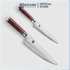 Bộ dao bản kỷ niệm cao cấp KAI Shun KOHEN - Phiên bản giới hạn thép Dual-core 72 lớp TBS0220 (2 chiếc) kèm hộp đựng