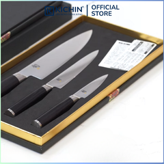 Bộ 3 dao bếp Nhật cao cấp KAI Shun Classic Chef, Ultility và Paring Bộ dao thái, đa năng, gọt hoa quả DMS-300