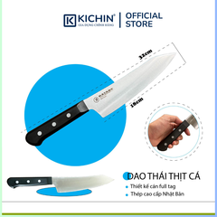 Bộ 5 chiếc dao bếp cao cấp KATANA Basic - Set 5 KATASET5 đa năng - Thái thịt cá (5 chiếc)