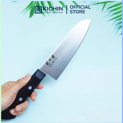 Dao bếp cao cấp KAI Ấn Seki ManJu Santoku - Dao thái đa năng BE0579 (165mm)