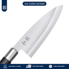 Dao Bếp lọc thịt cá Nhật Bản cao cấp KAI Wasabi Black Deba - 6715D (150mm)